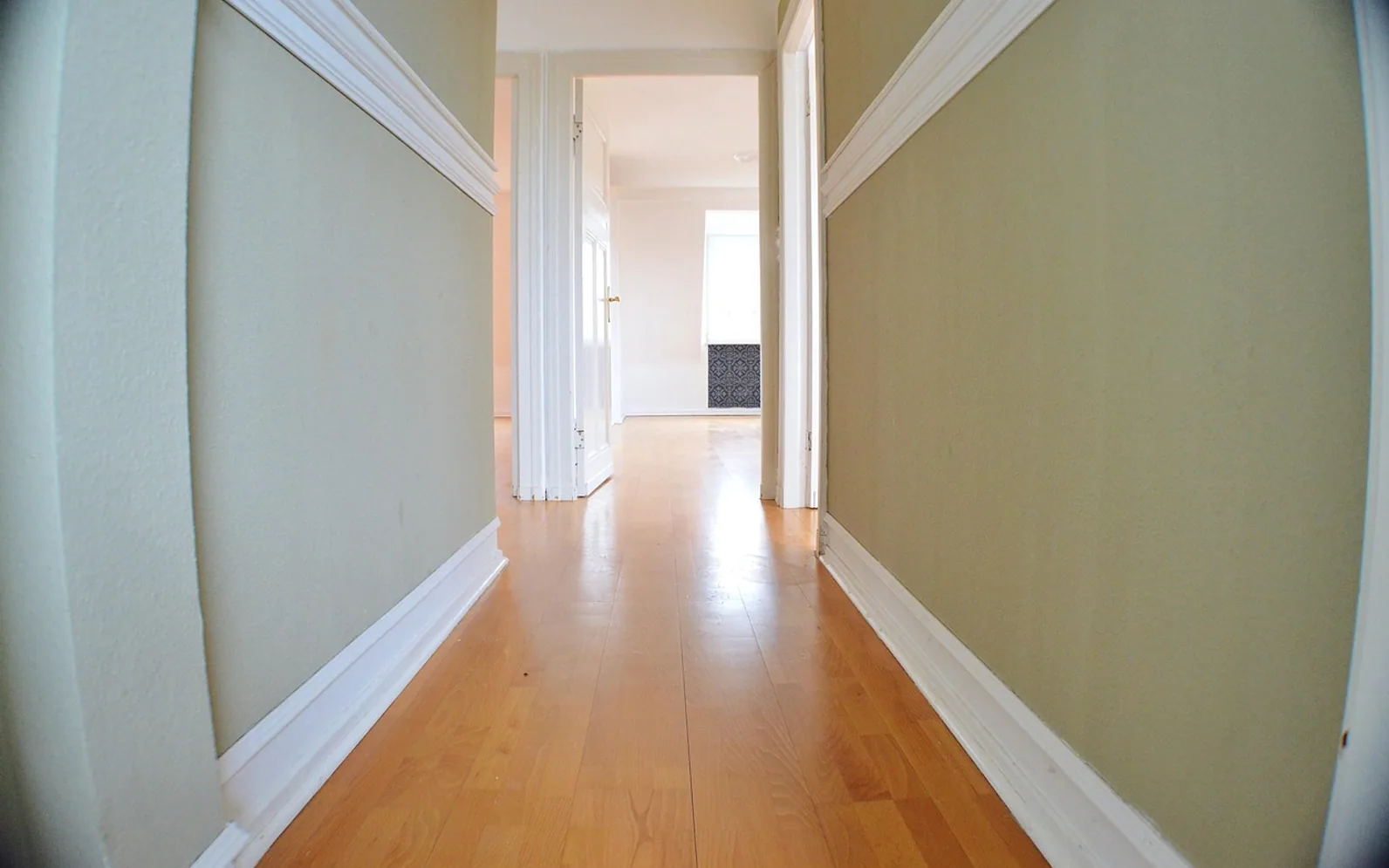 Apartment, hallway and empty