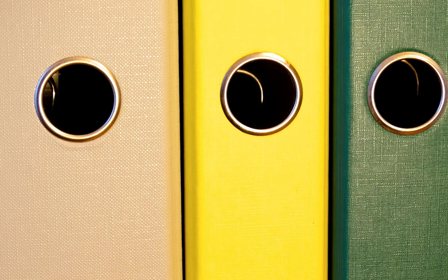 Folder, federal folder and filing